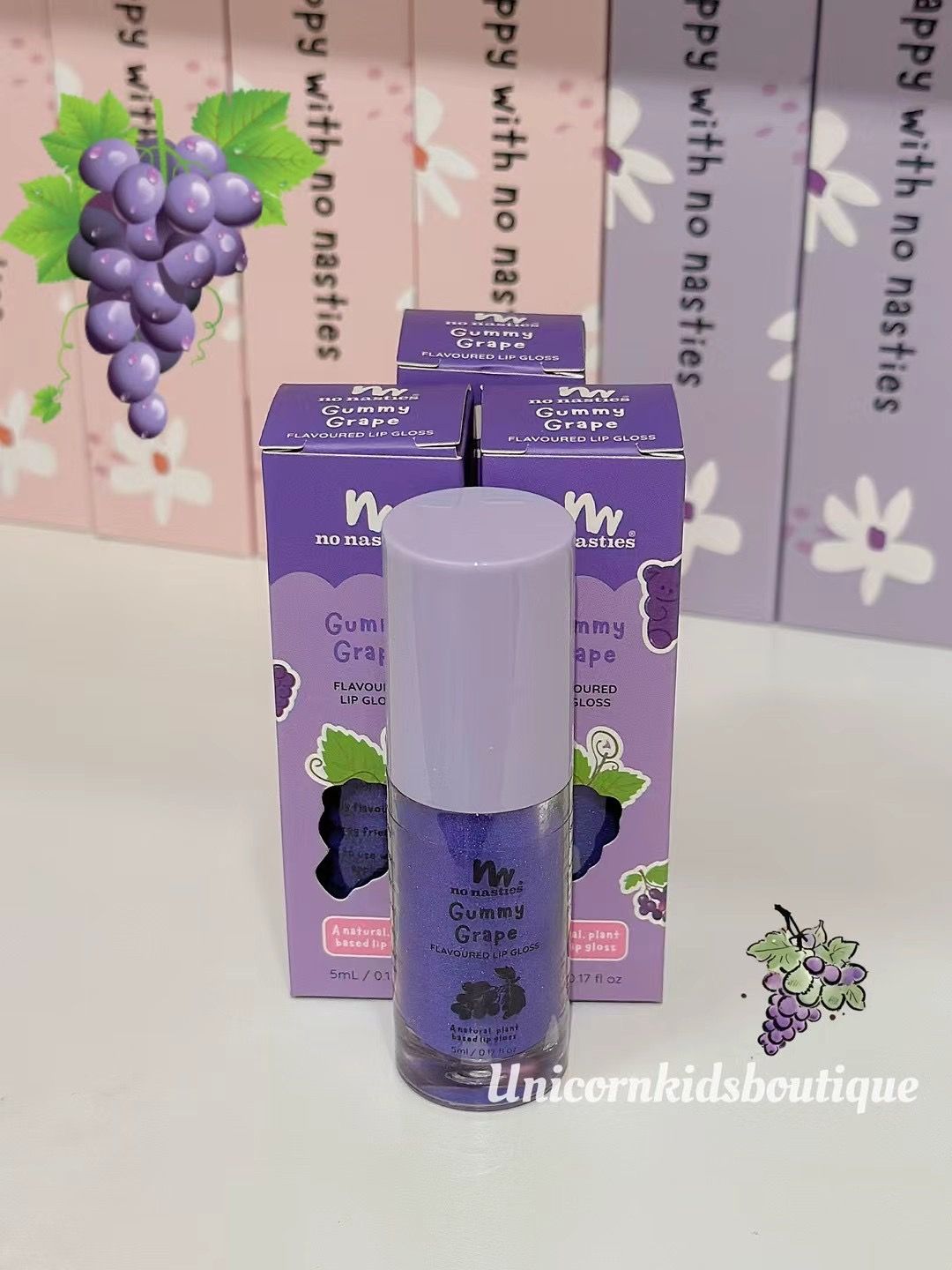 No Nasties Natural Kids Lip Gloss