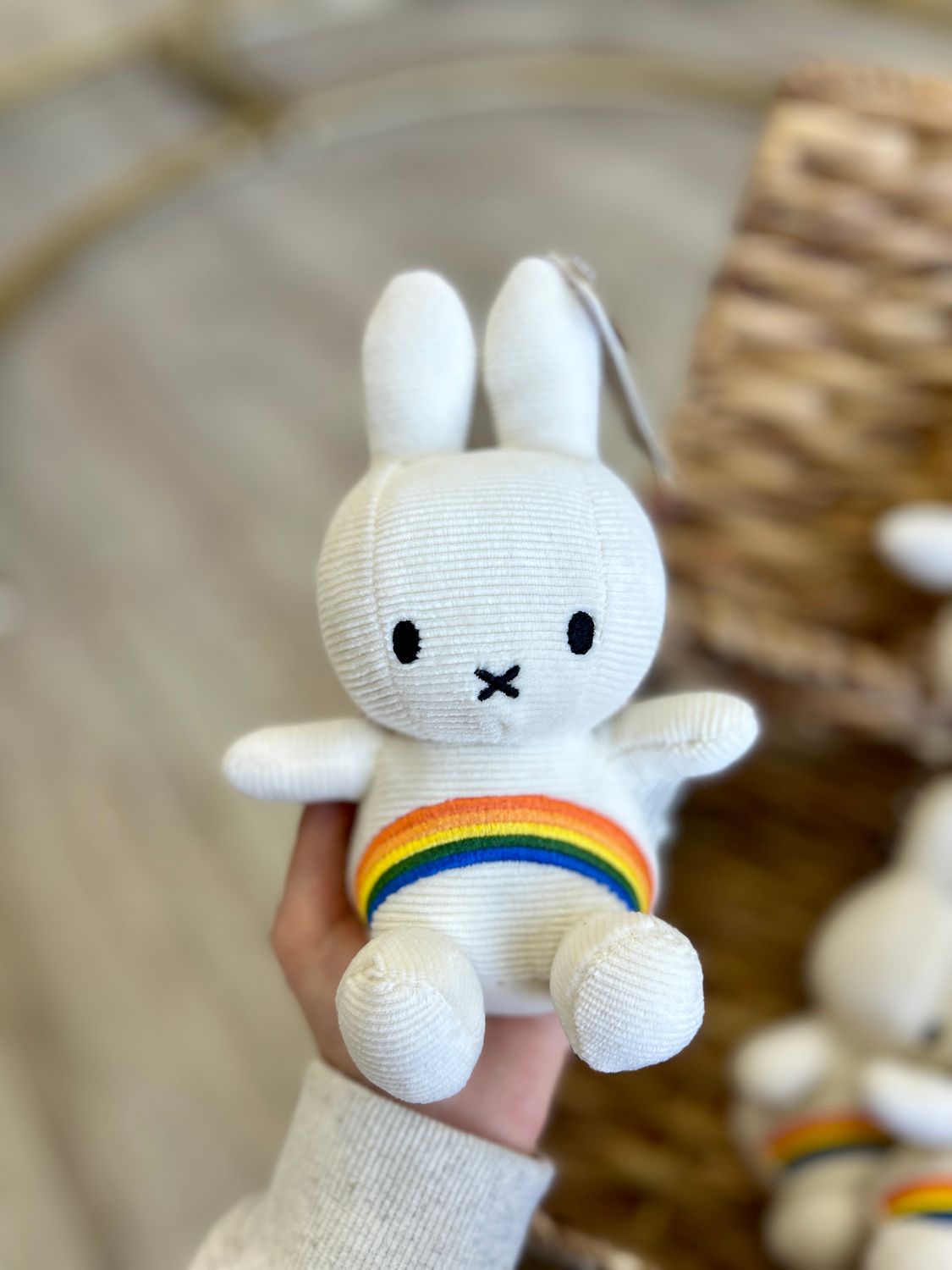 Miffy Rainbow  18CM, Color: Offwhite, Size: 18CM