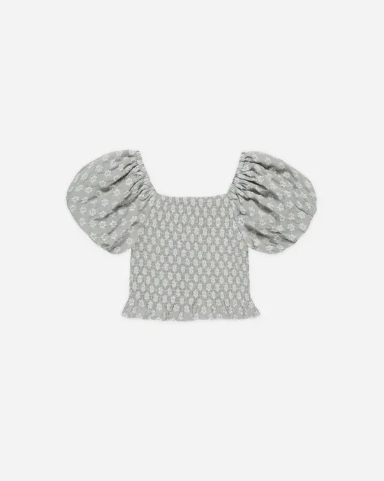 Rylee Cru Trixie Tiered Skirt Set, Color: Seafoam, Size: 4/5Y