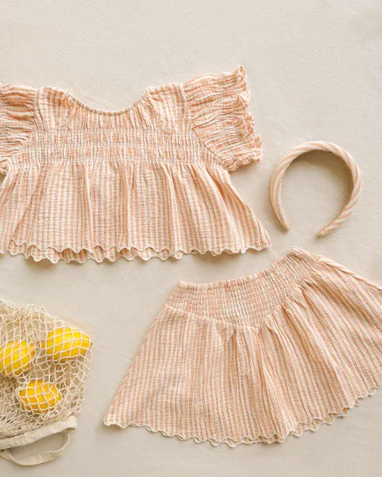 Rylee + Cru Colette Top Skirt Set