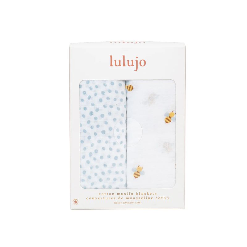 Lulujo 2PK Swaddles