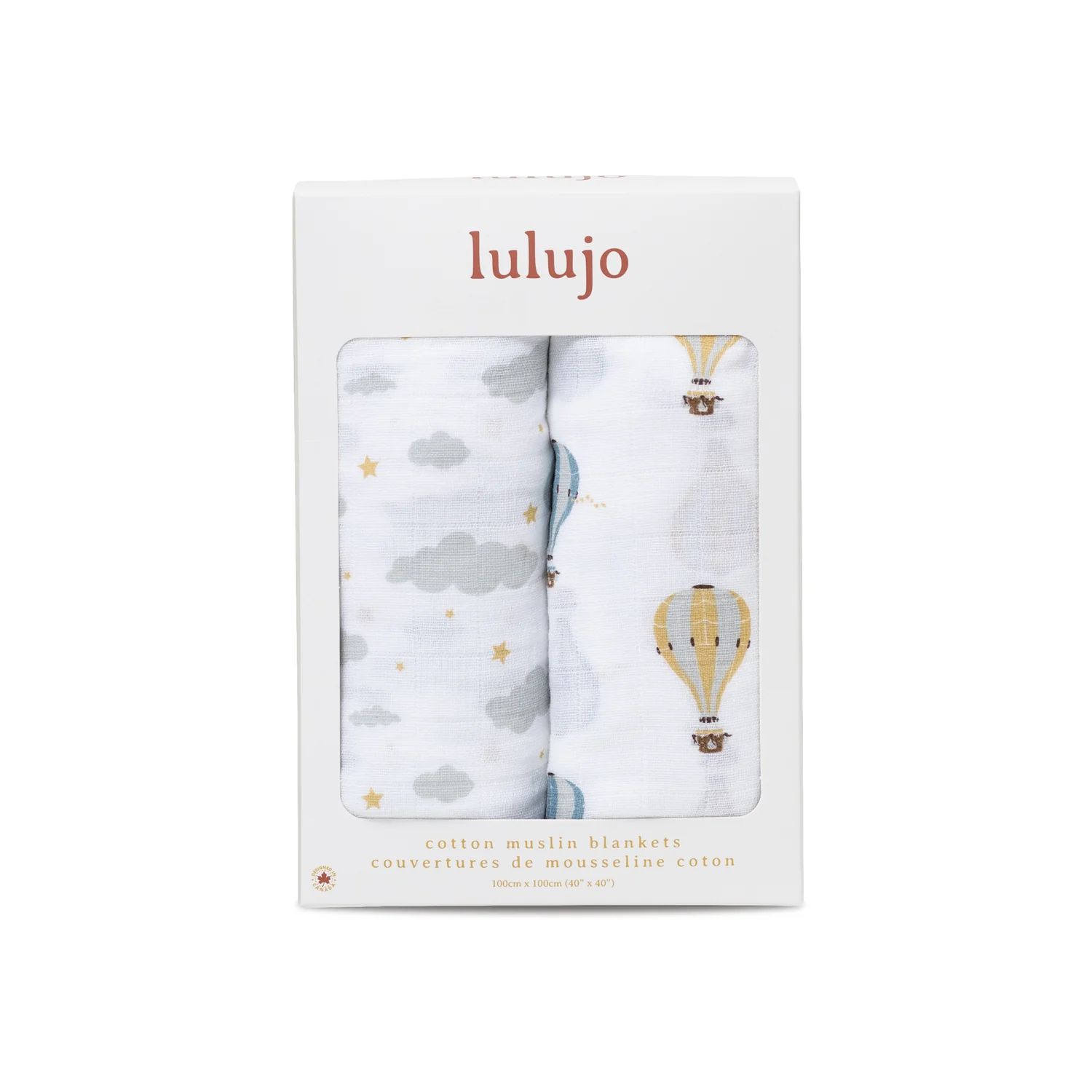 Lulujo 2PK Swaddles