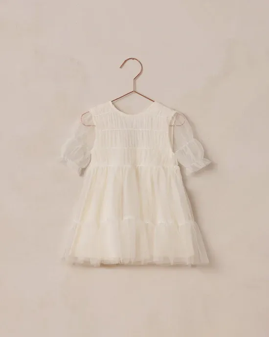 Noralee Coralie Dress, Color: Ivory, Size: 4Y