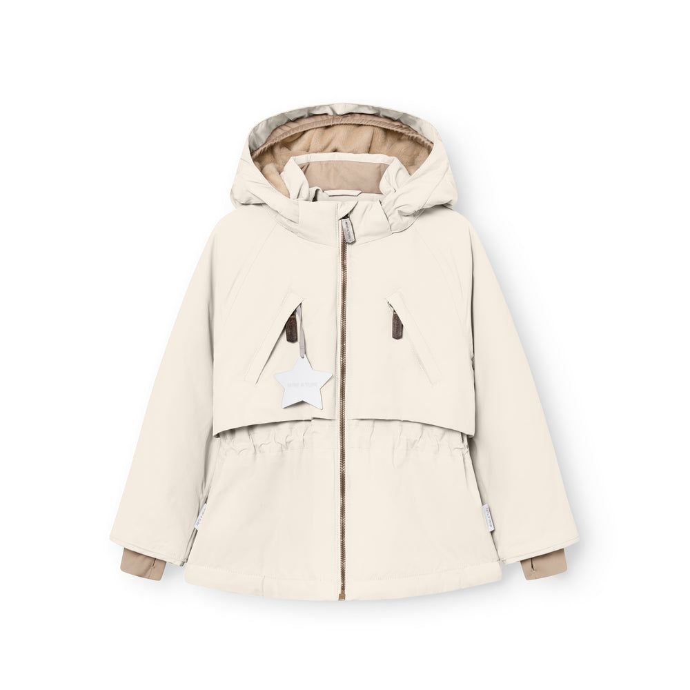 Mini A Ture MATALGEANA Winter Jacket, Color: Cream, Size: 7Y/122