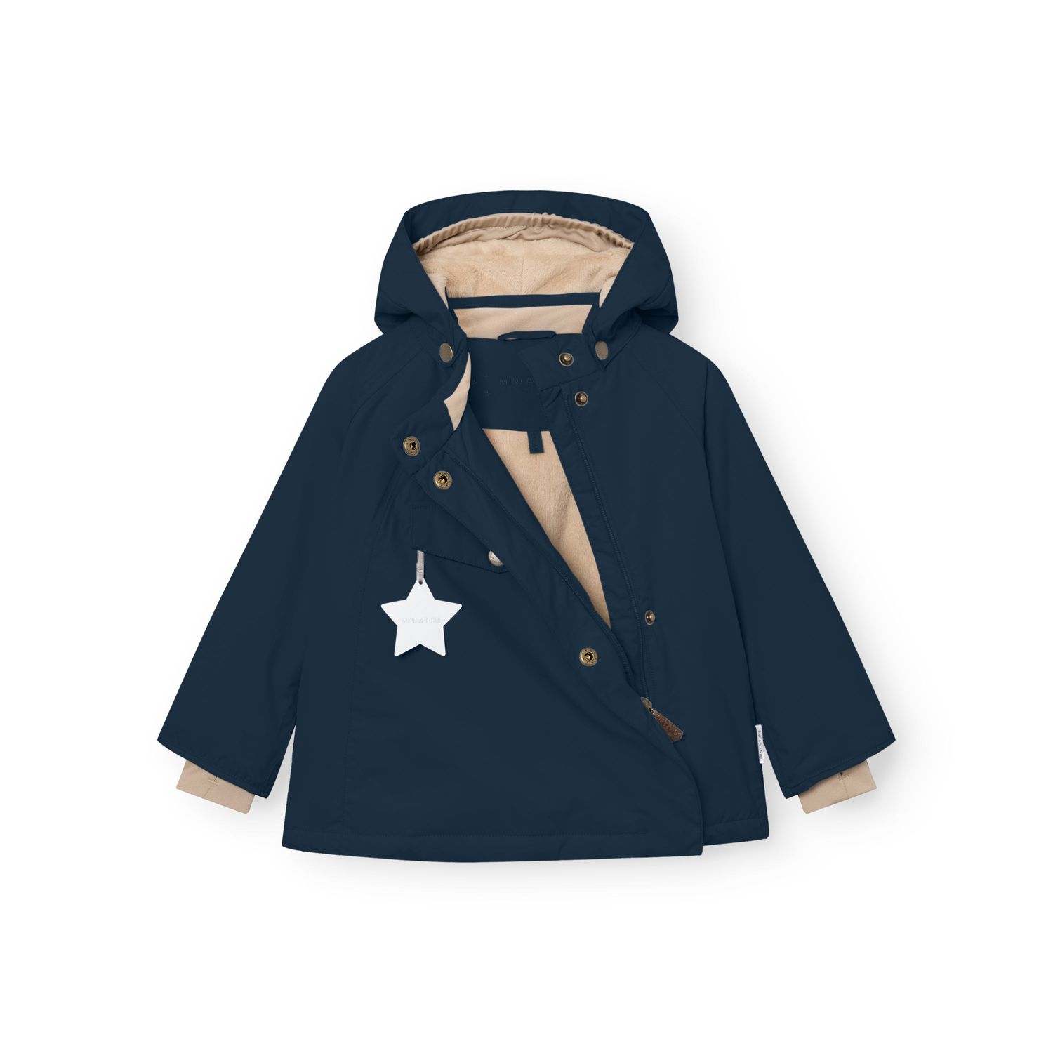Mini A Ture MATWANG Winter Jacket, Color: Navy, Size: 3Y/98