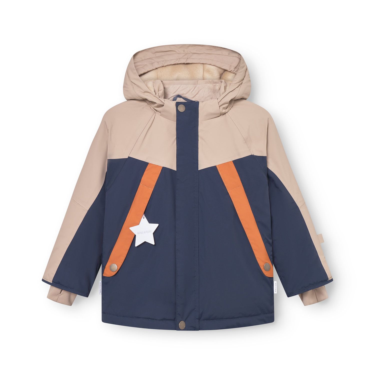 Mini A Ture MATVALONSO Ski Jacket, Color: Navy, Size: 7Y/122