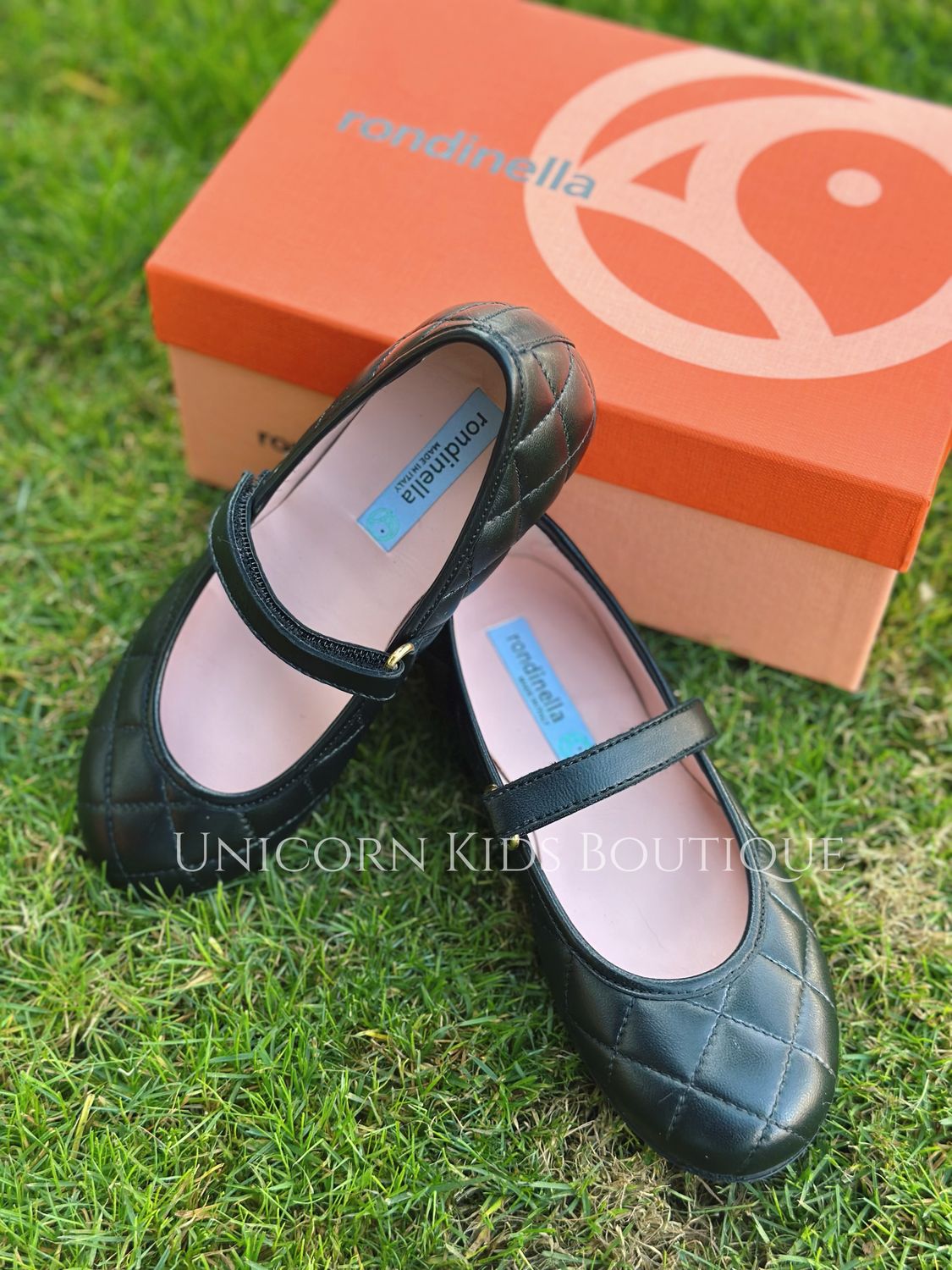 Rondinella Kids Shoes, Color: Black 11746, Size: 28