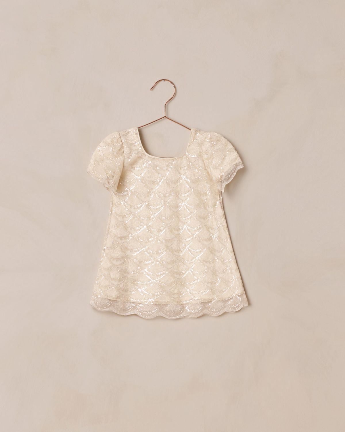 Noralee Daisy Dress, Color: Silver Metallic, Size: 4Y