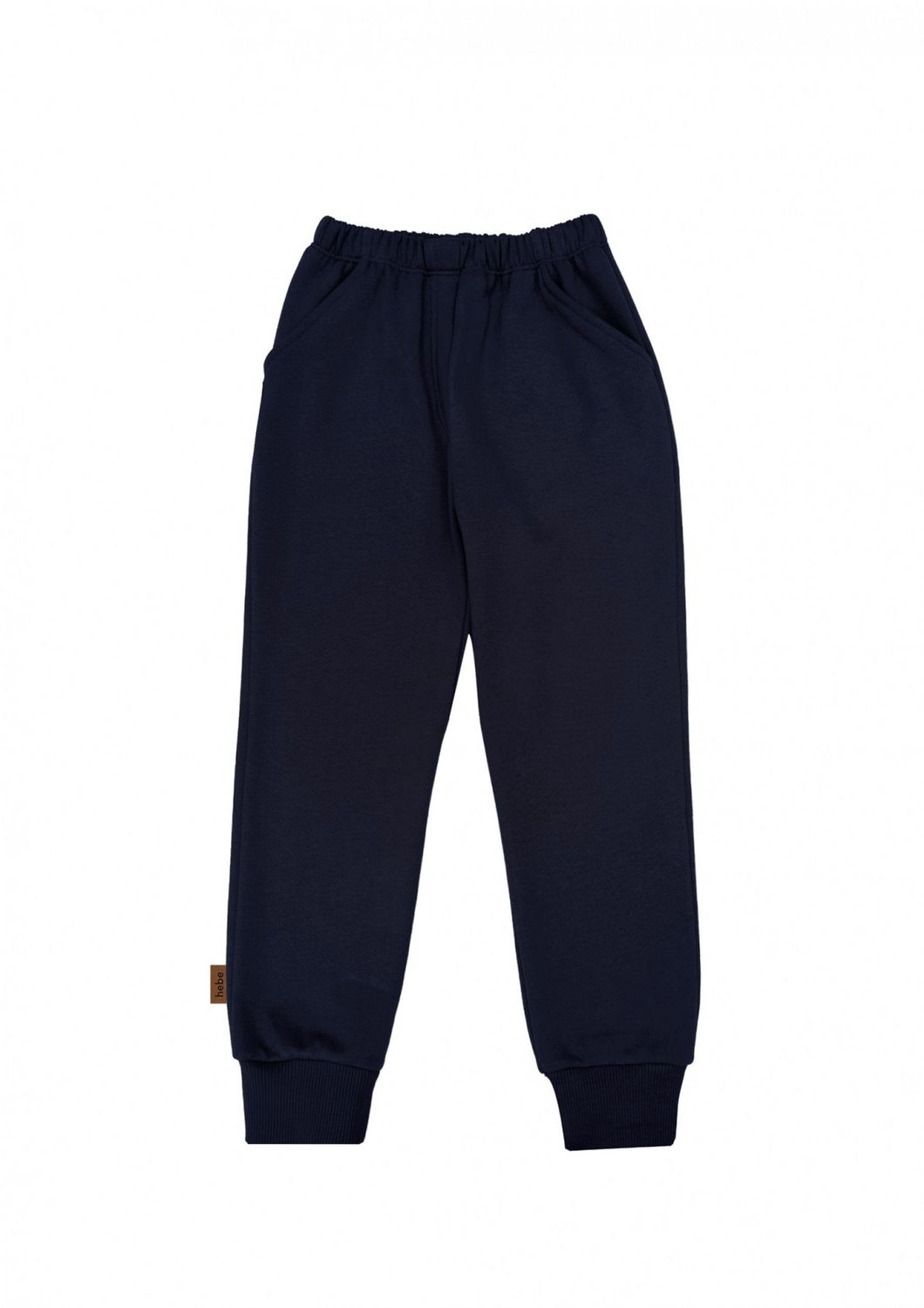 Hebe Pants with Pockets, Color: Navy Blue, Size: 2/4Y(98/104)