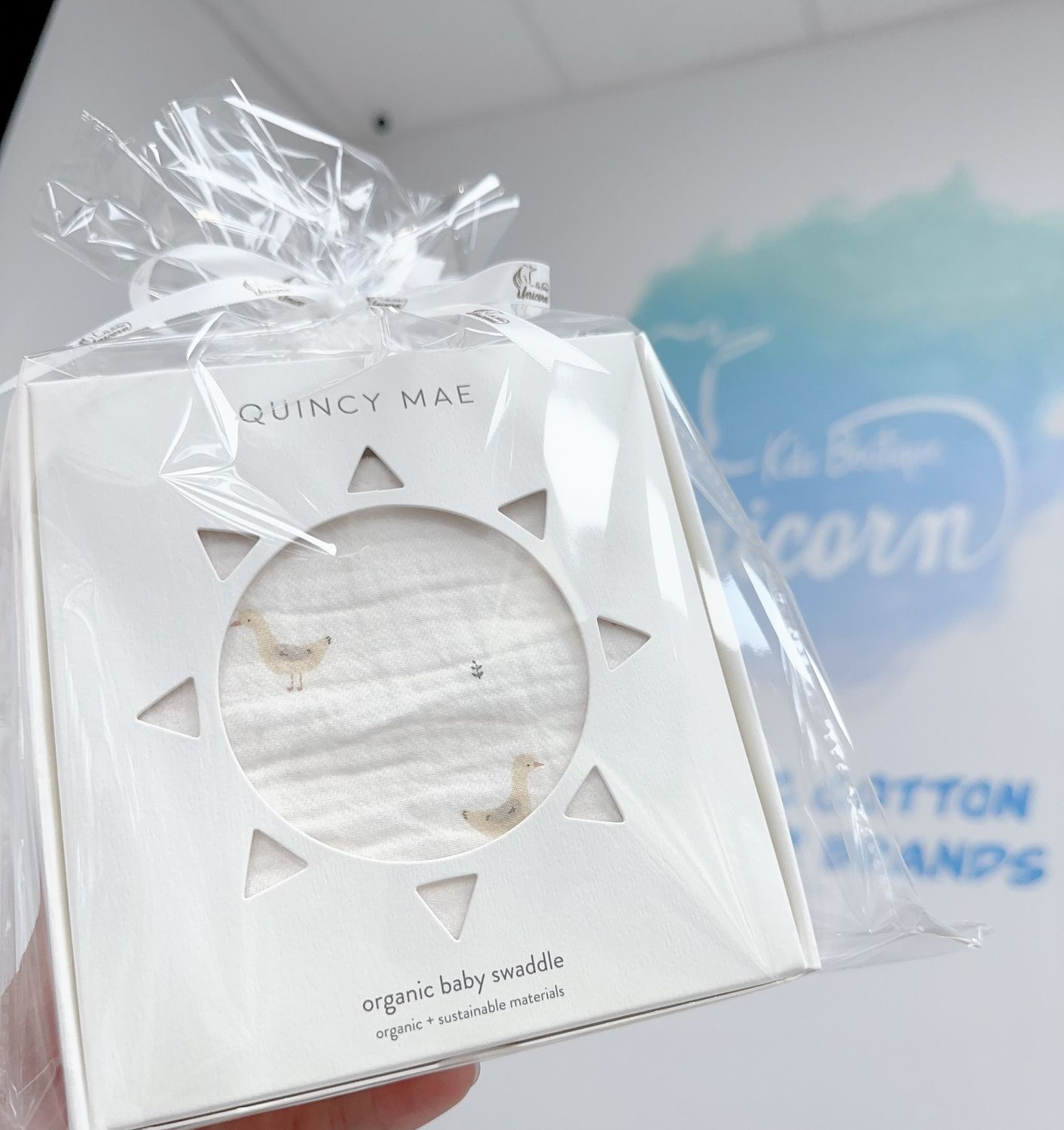 Quincy Mae Organic Baby Swaddle