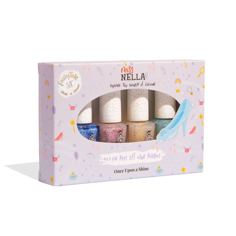 Miss Nella Pack of 4 Nail Polishes