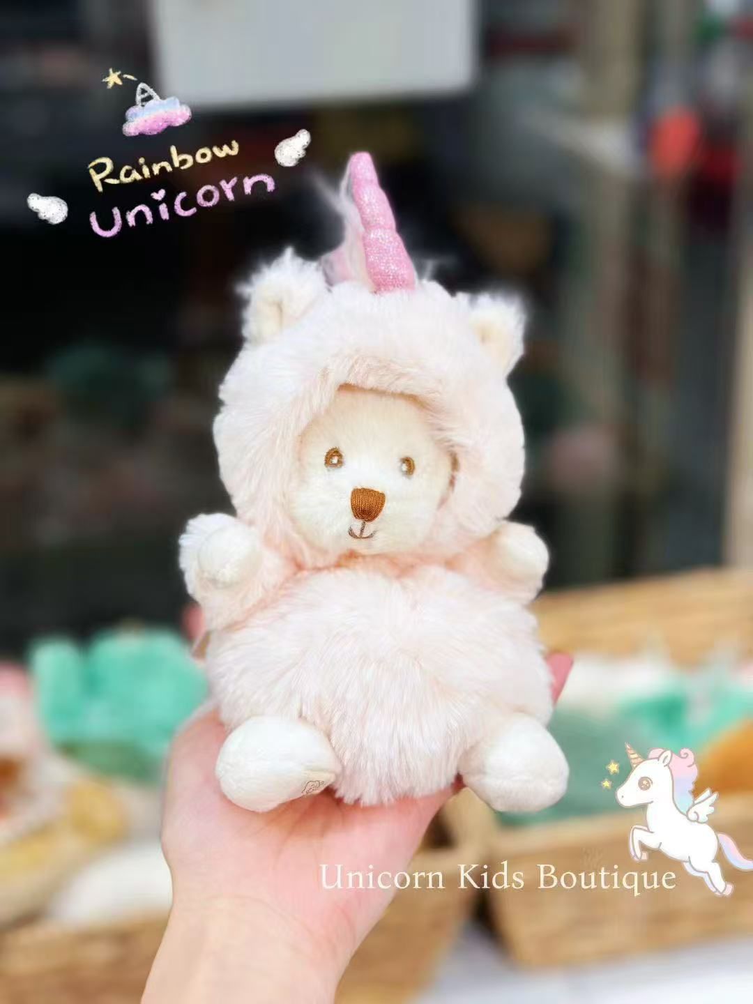 BUKOWSKI Bears Ziggy Unicorn, Color: Pink, Size: OS