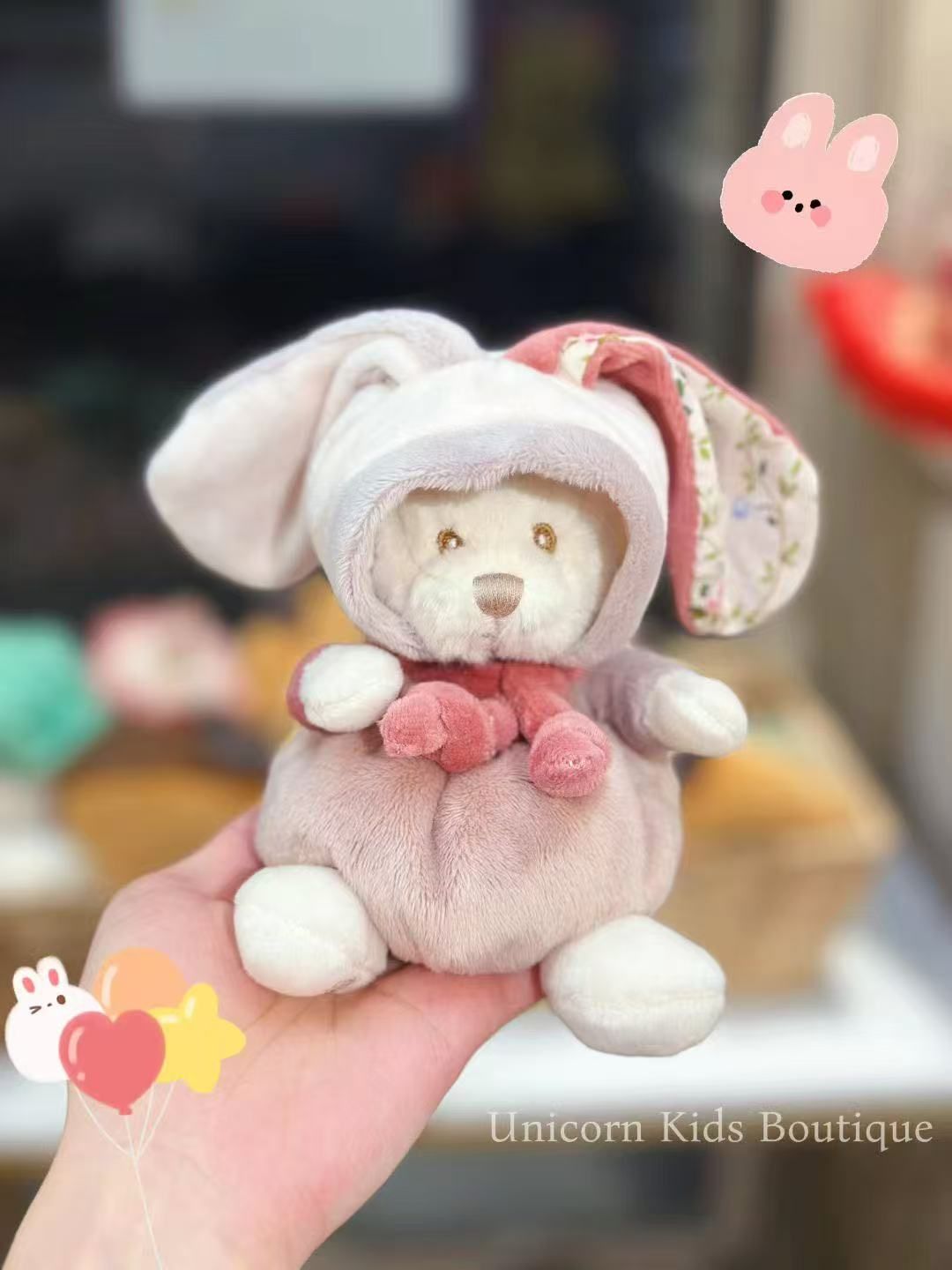 BUKOWSKI Bears Ziggy Bibi, Color: Pink, Size: OS