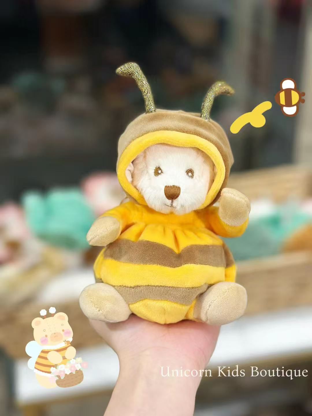 BUKOWSKI BEARS ZIGGY BEE, Color: Yellow, Size: OS