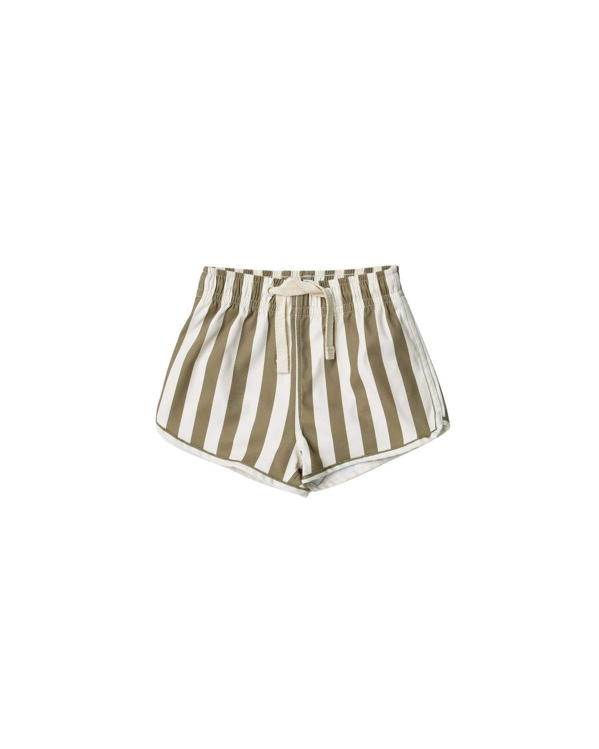 Rylee+Cru Swim Trunk, Color: Olive Stripe, Size: 4-5y