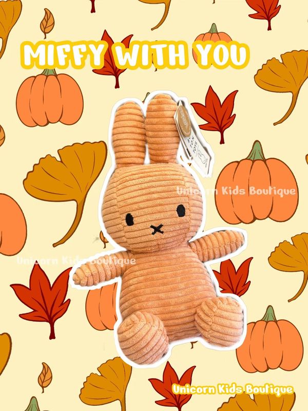 Miffy Sitting Corduroy 