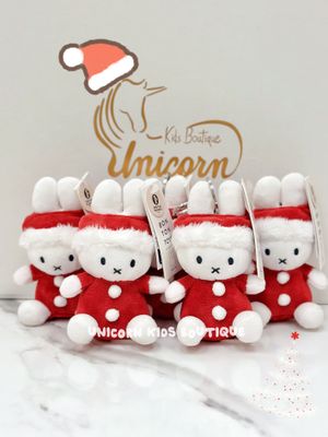 Miffy Santa Keychain