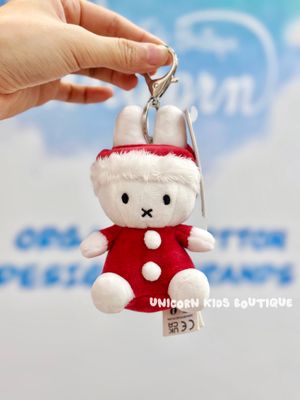 Miffy Santa Keychain