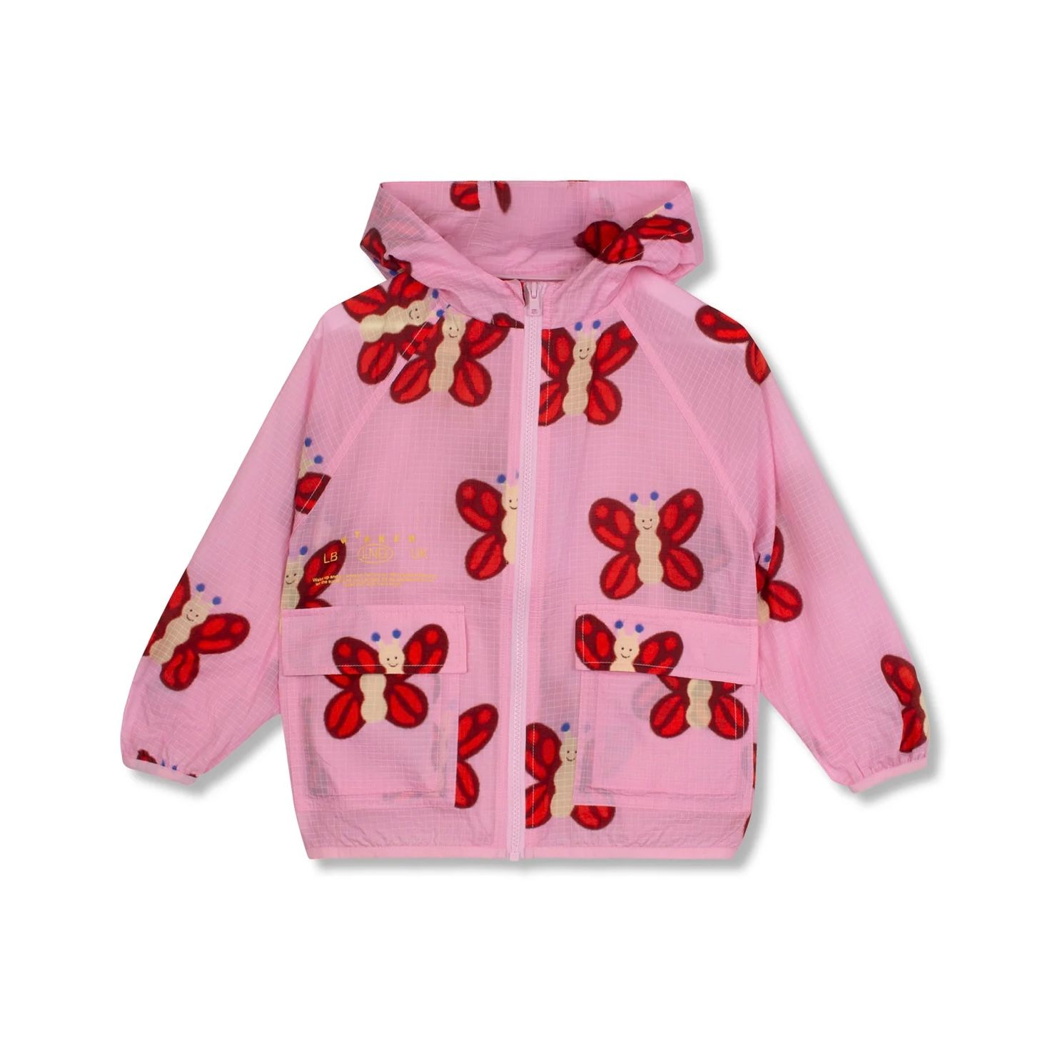 Wynken Aircon Jacket Nylon, Color: Candy Pink, Size: 4Y