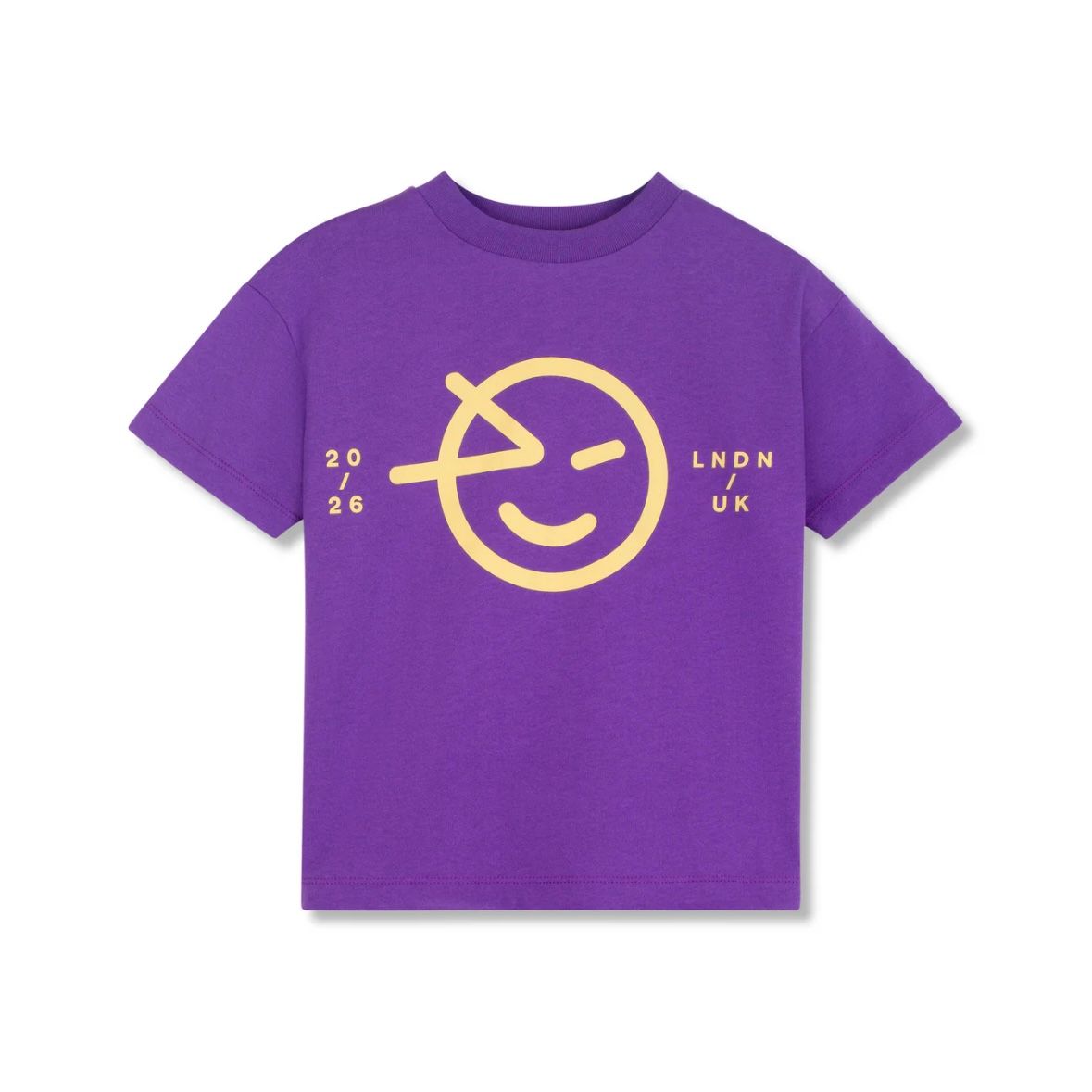 Wynken Tee Organic Cotton, Color: VIOLET, Size: 4Y