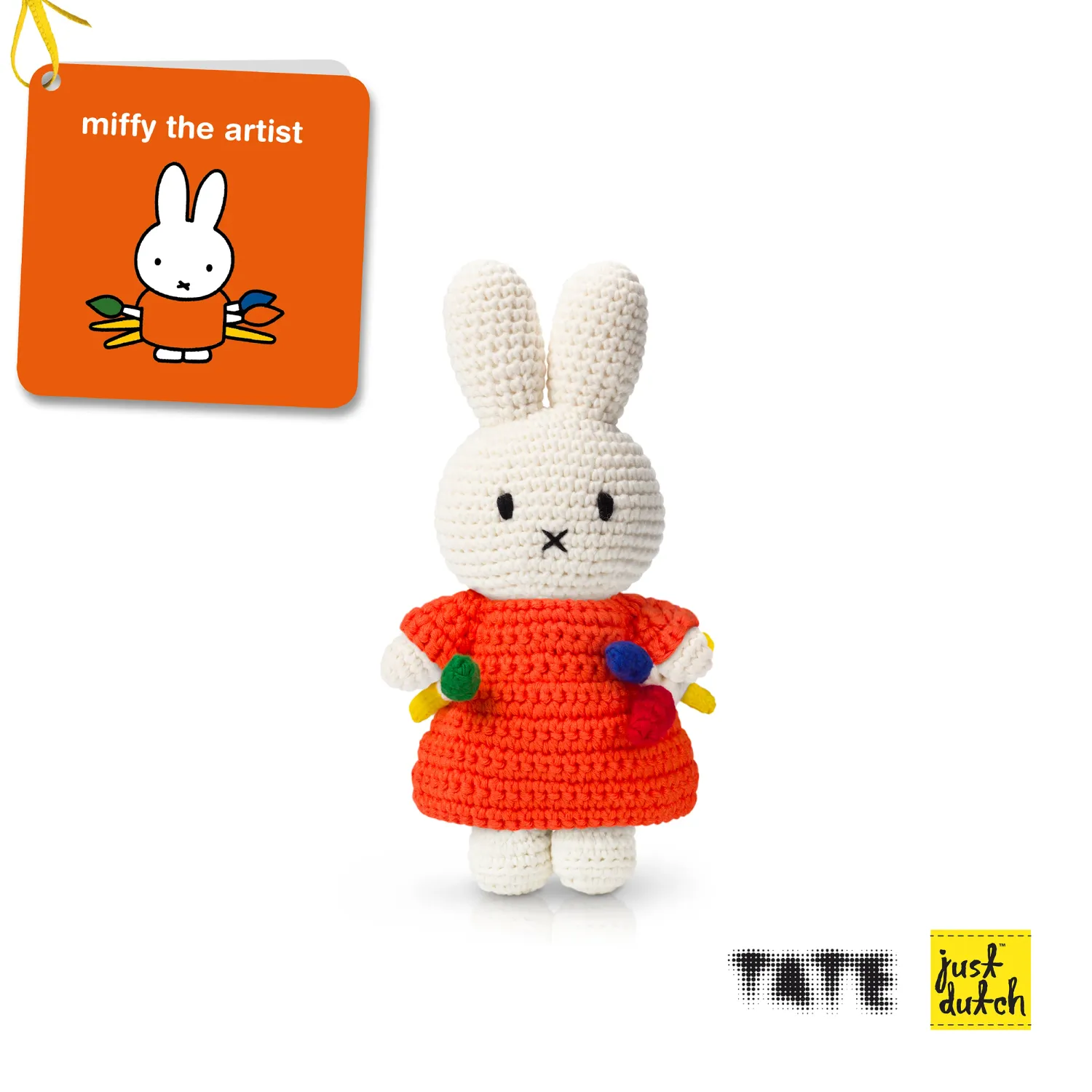 Just Dutch Miffy, Color: Artist Outfit, Size: 25CM