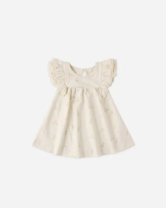 Quincy Mae Flutter Dress