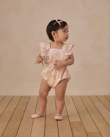 Noralee Lucy Romper, Color: Petal Garden, Size: 12M