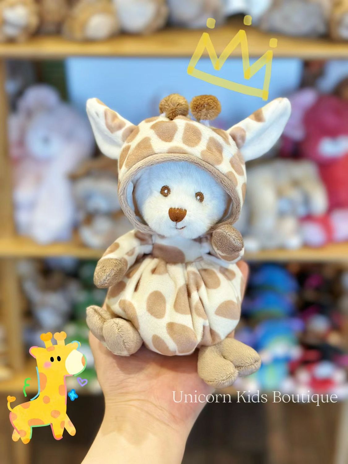 BUKOWSKI BEARS ZIGGY, Color: Giraffe, Size: OS