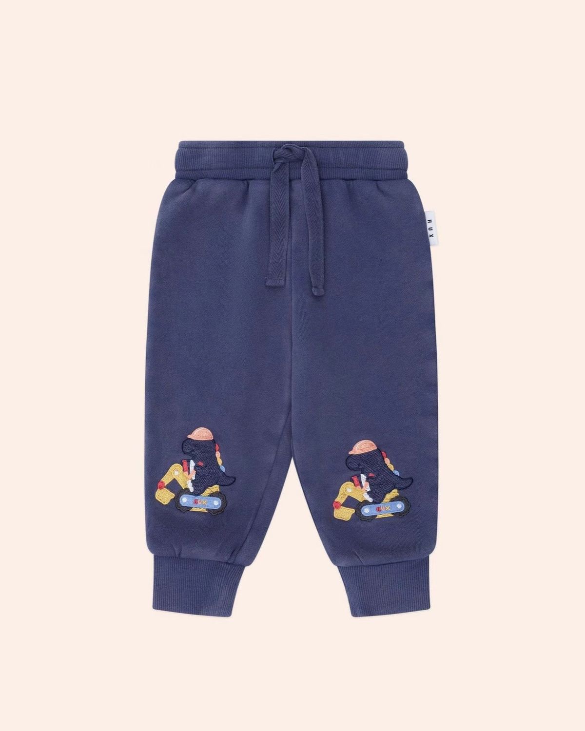 HUXBABY TRADIE DINO TRACKPANT, Color: NAVY, Size: 3Y