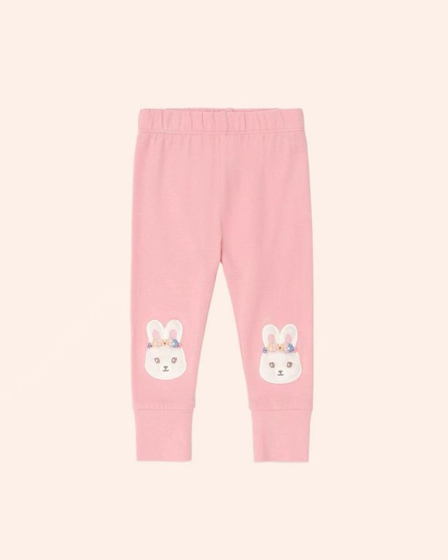 HUXBABY FLOWER FIELD BUNNY LEGGING