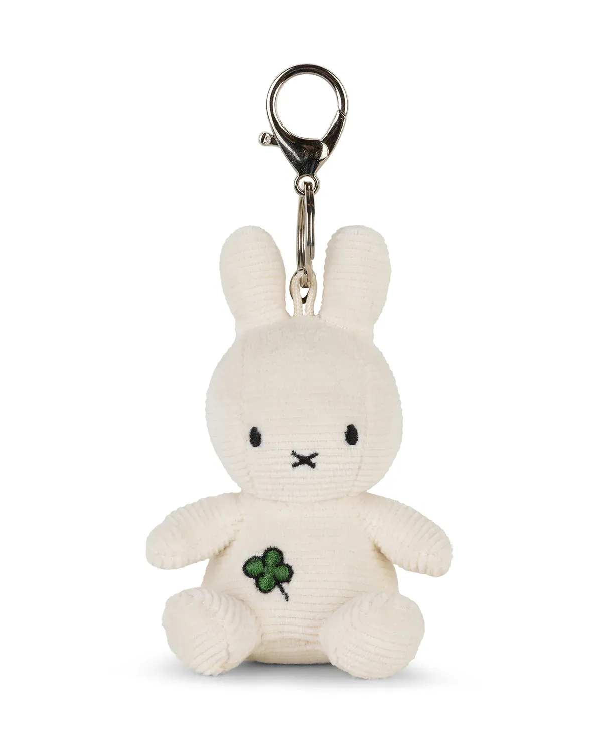 Miffy Keychain Four Leaf Clover, Color: OFFWHITE, Size: 10CM