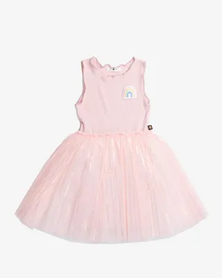 Petite Hailey Chloe Rainbow Dress