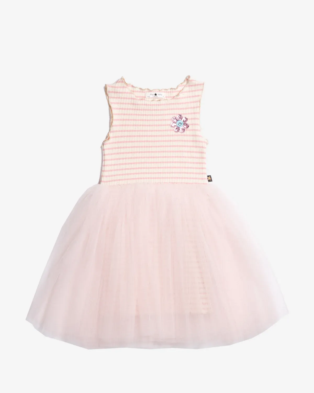 Petite Hailey Daisy ST Tutu dress, Color: Pink, Size: 5Y