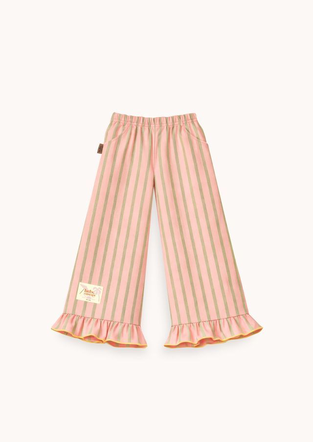 Hebe Concept Pants with Ruffles