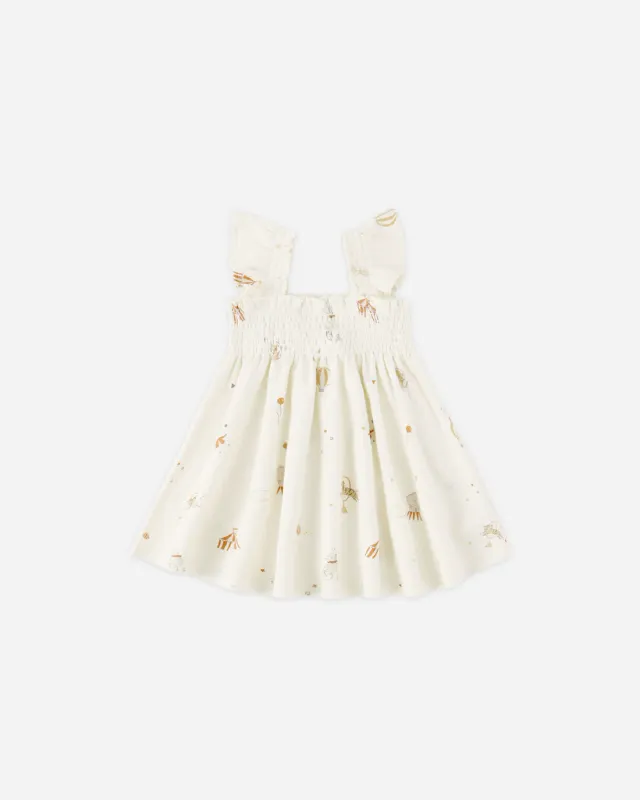 QM Smocked Jersey Dress