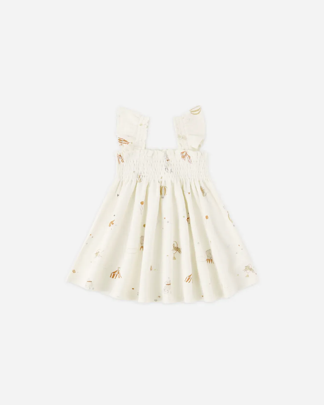 QM Smocked Jersey Dress, Color: Carnival, Size: 12/18m