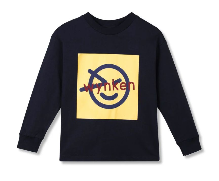 Wynken Organic Rodeo Tee, Color: Deep Blue, Size: 6Y