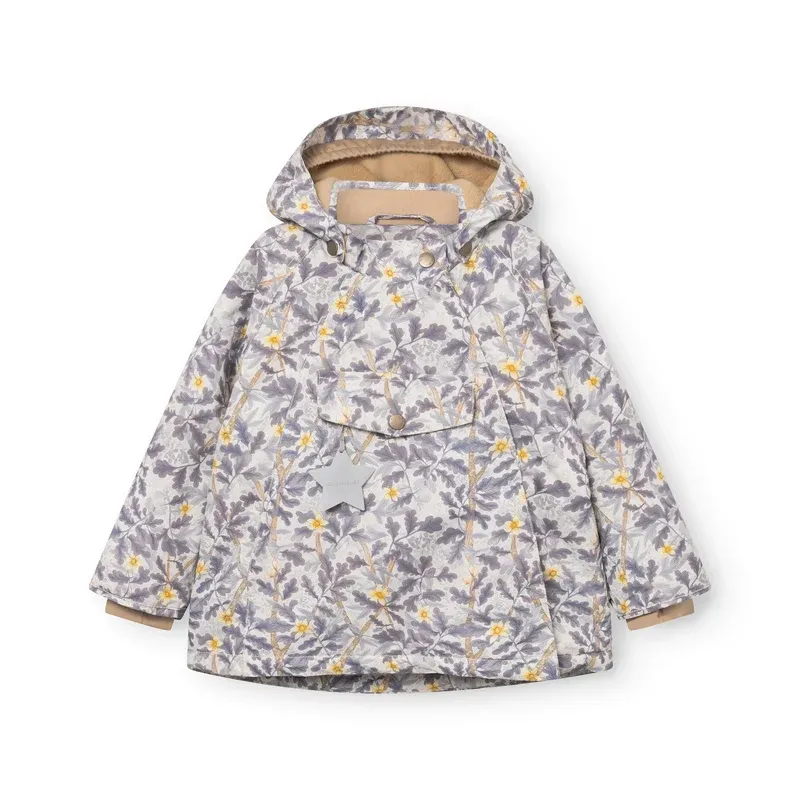 MINI A TURE Winter Jacket, Color: Blooming Winter, Size: 2Y