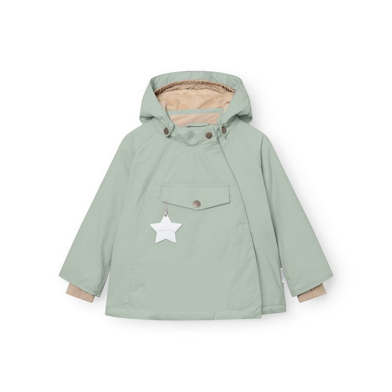 MINI A TURE Winter Jacket, Color: Slate Gray, Size: 2Y