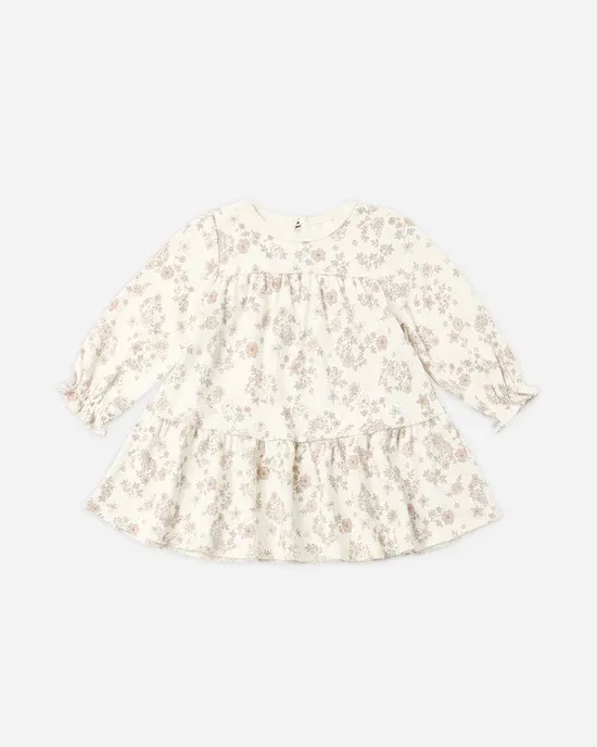 QUINCY MAE TIERED JERSEY DRESS