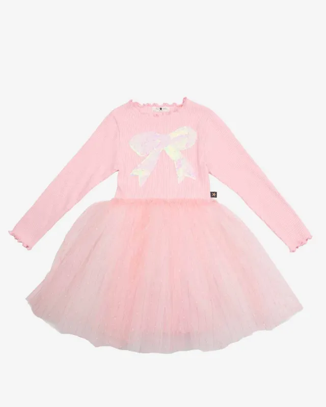 Petite Hailey Bow Tutu Dress