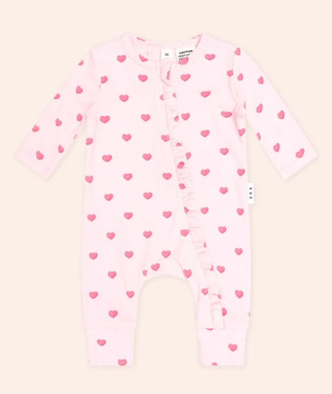 HUXBABY My First Baby 2PC Set, Color: Pink, Size: 6/12M
