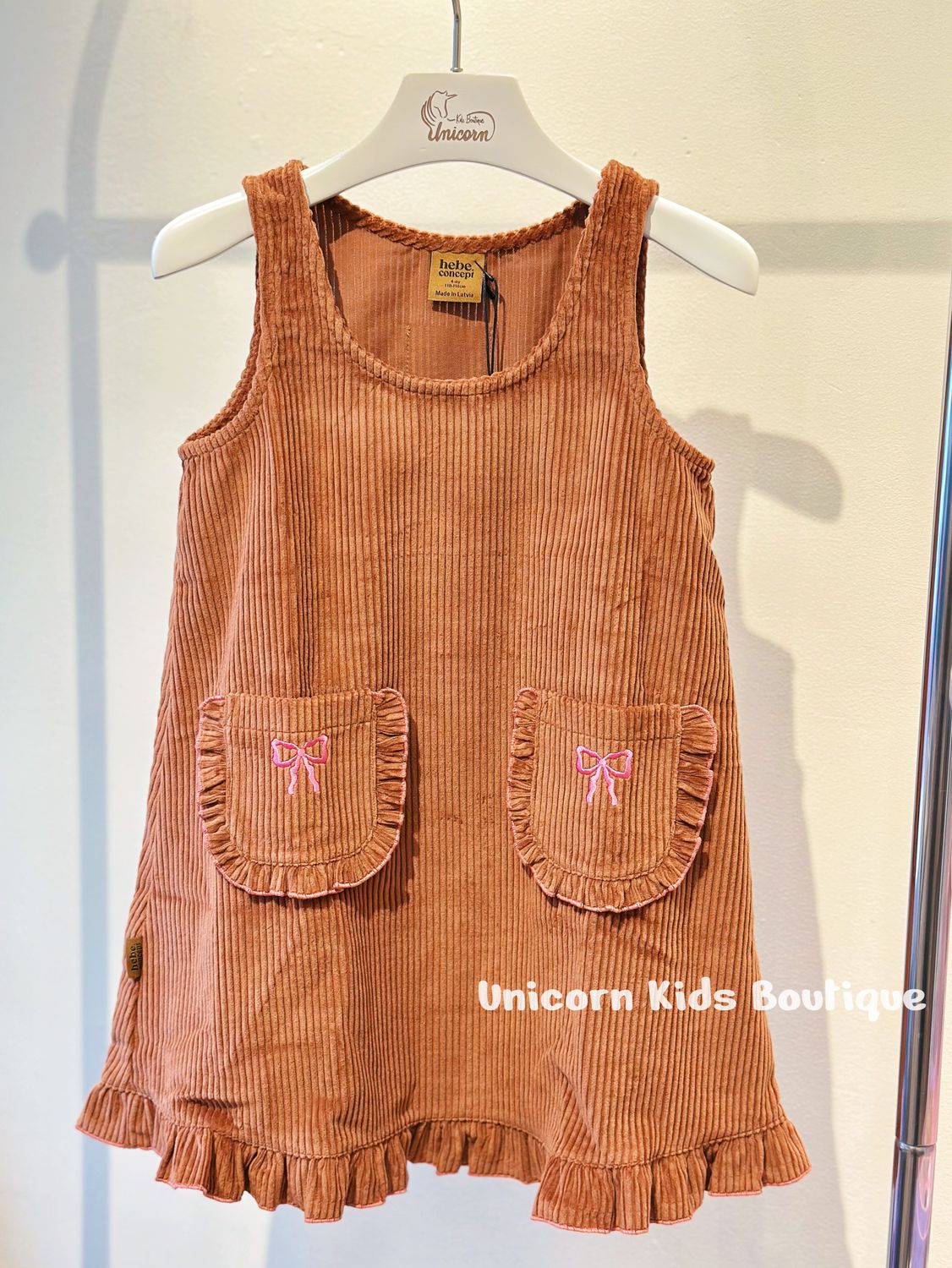 Hebe Pinafore Dress