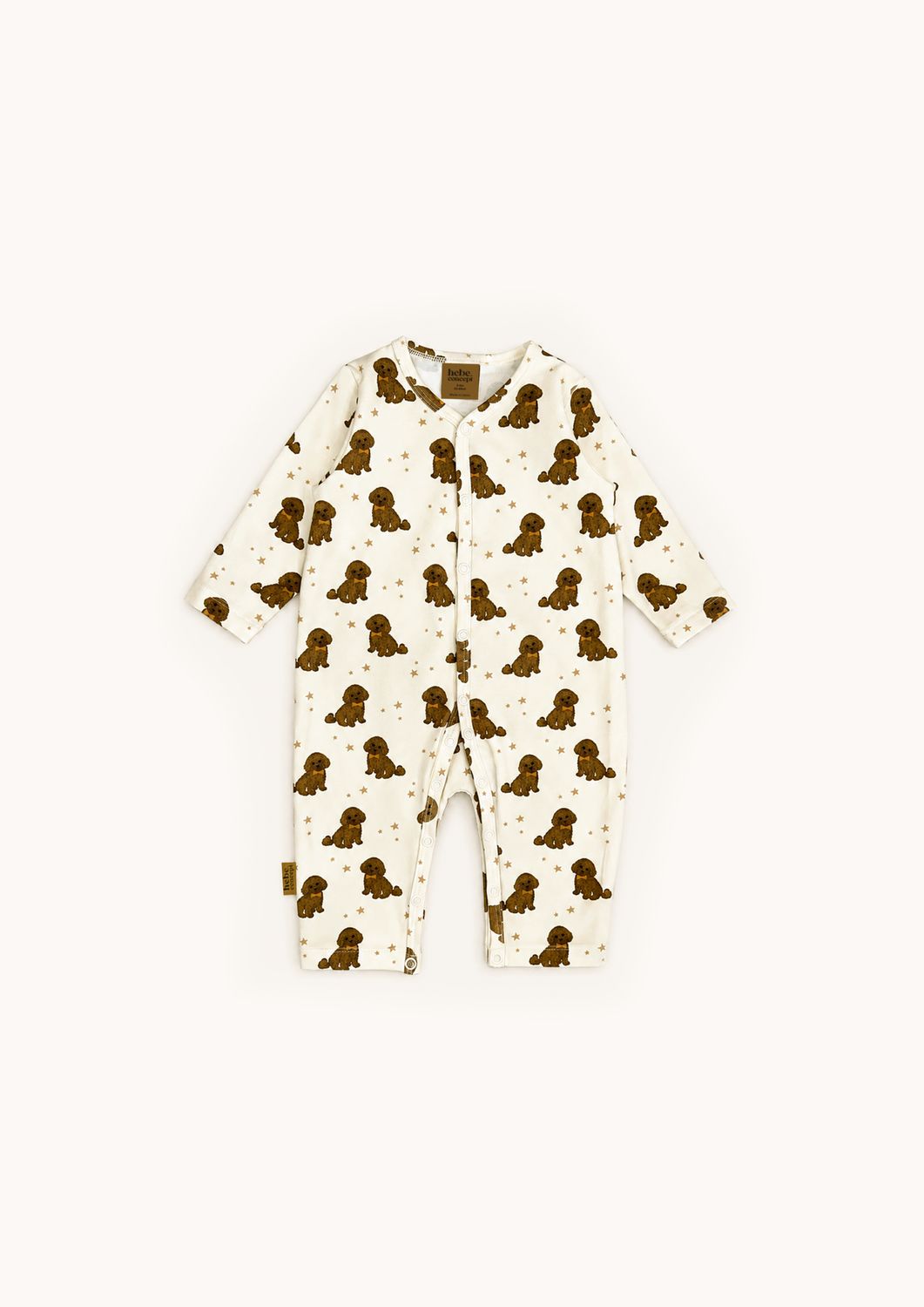 Hebe Romper, Color: Dog, Size: 2/6M
