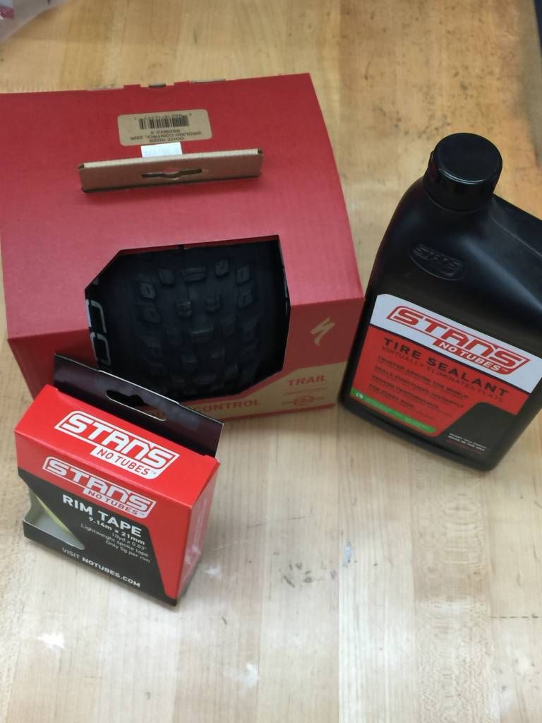 Tubeless Setup - Single - Front