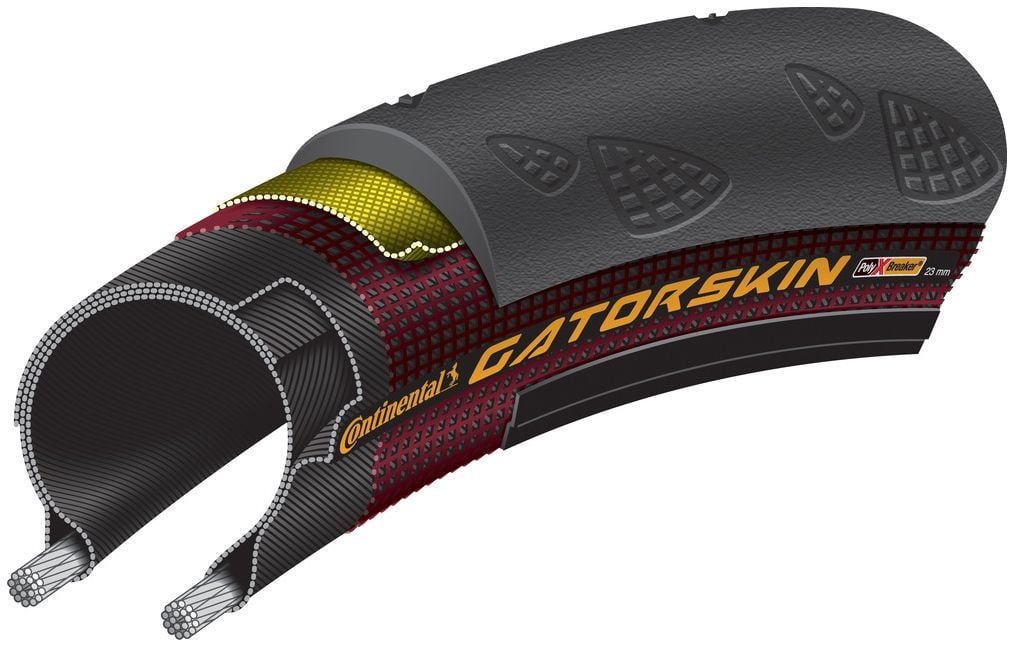 Continental Gatorskin 700c Wire Bead Tire Duraskin