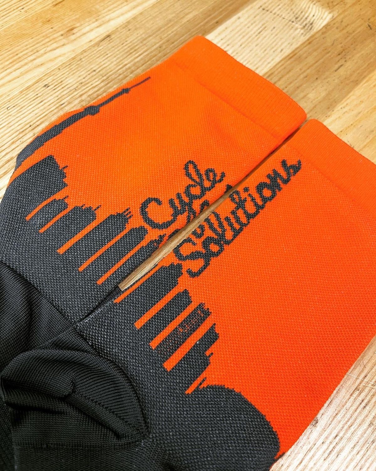 Specialized Socks By Cycle  Solutions- Toronto Skyline 