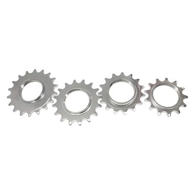 18T Threaded Fixed Cog - Silver