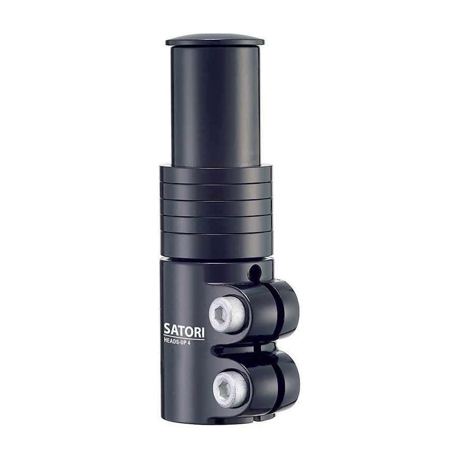Evo Heads-Ups Threadless Stem Extender -  St: 28.6mm Black 50-80mm