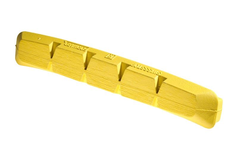 RX PLUS V-BRAKE PADS- yellow, for carbon rims